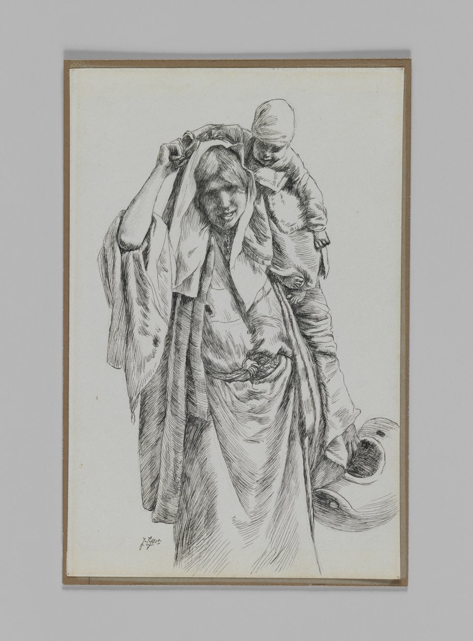En typisk kvinne fra Jerusalem, illustrasjon fra Vår Herre Jesu Kristi liv av James Jacques Joseph Tissot