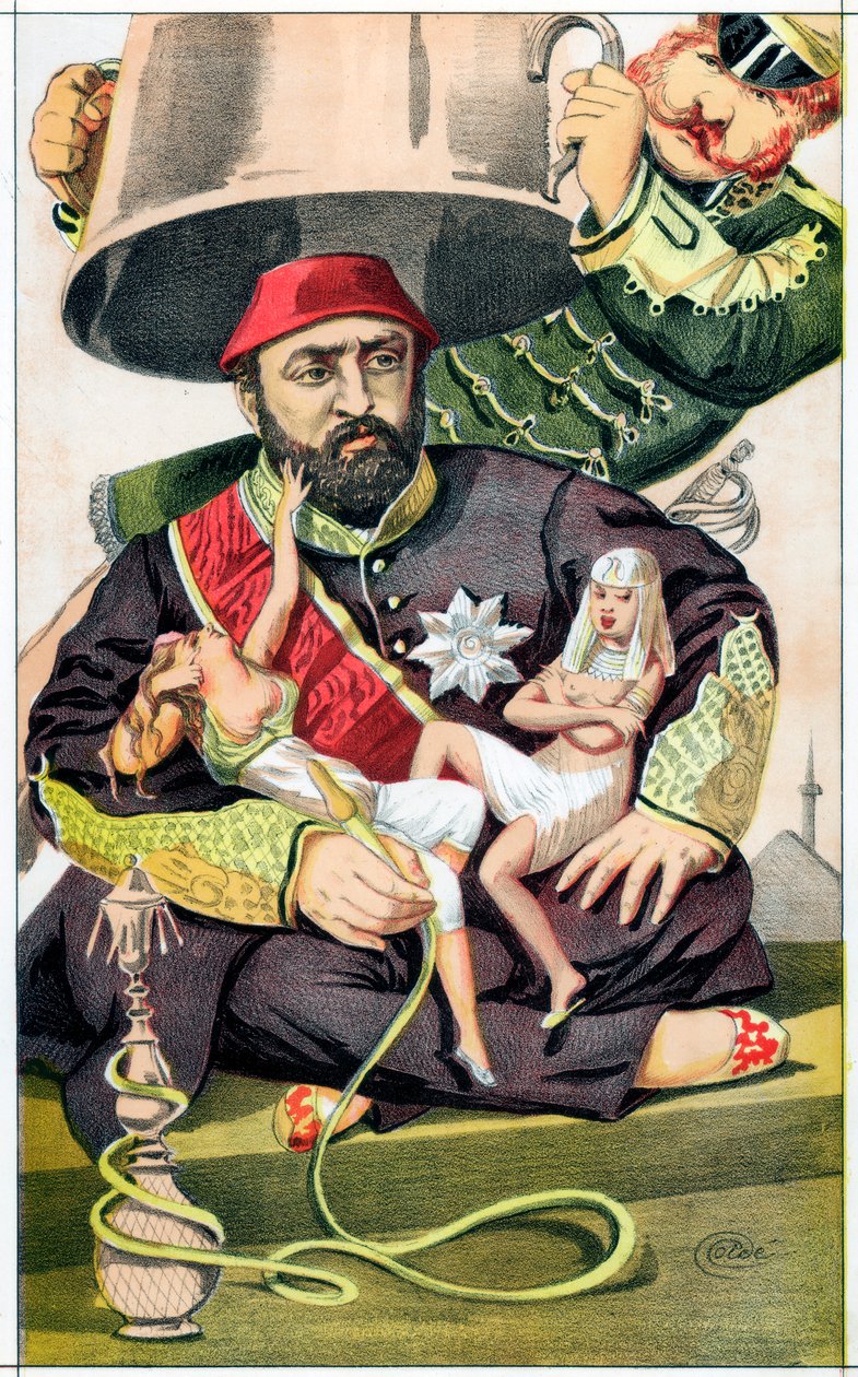 Abd-ul-Aziz, sultan av Tyrkia fra 1861, 1869 av James Jacques Joseph Tissot