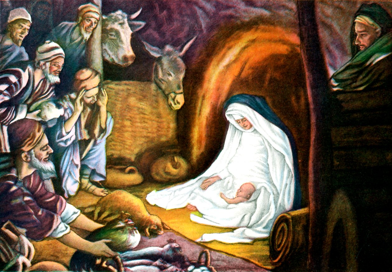 Tilbedelse av magiene - Bibelen av James Jacques Joseph Tissot