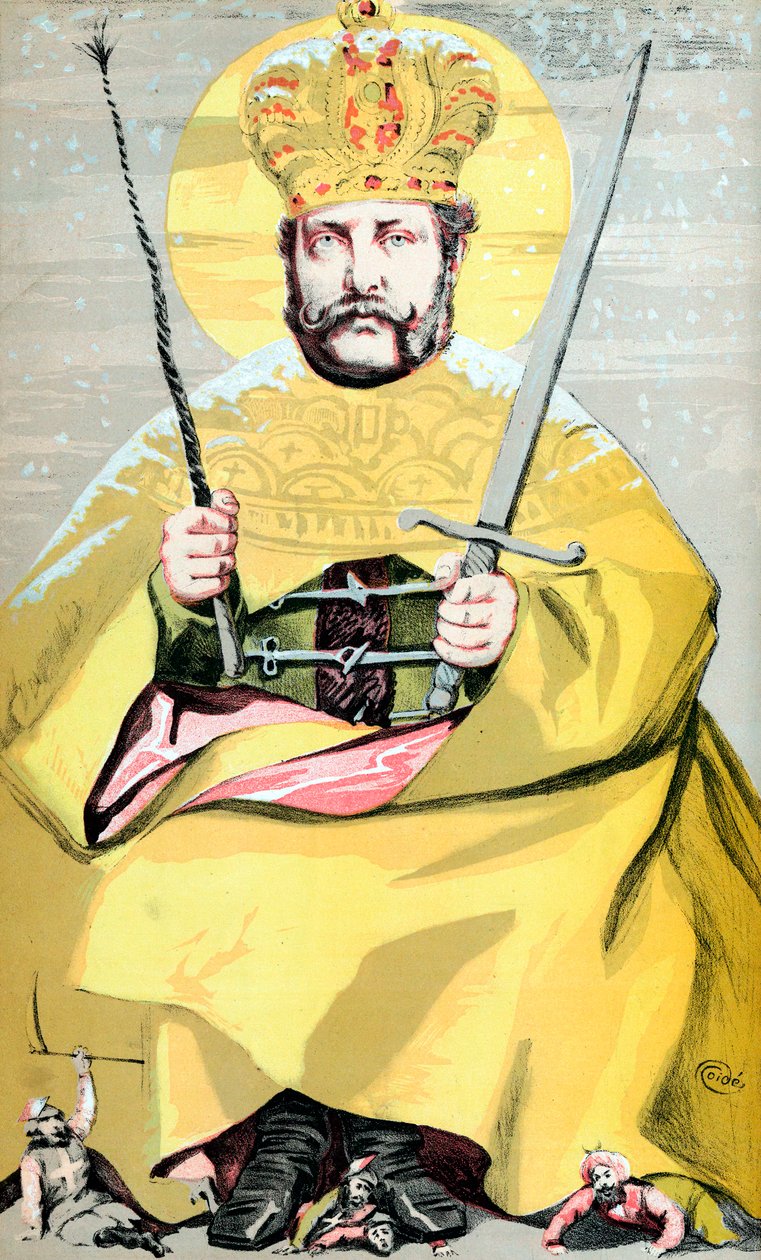 Alexander II 1818-1881, tsar av Russland fra 1855, 1869 av James Jacques Joseph Tissot