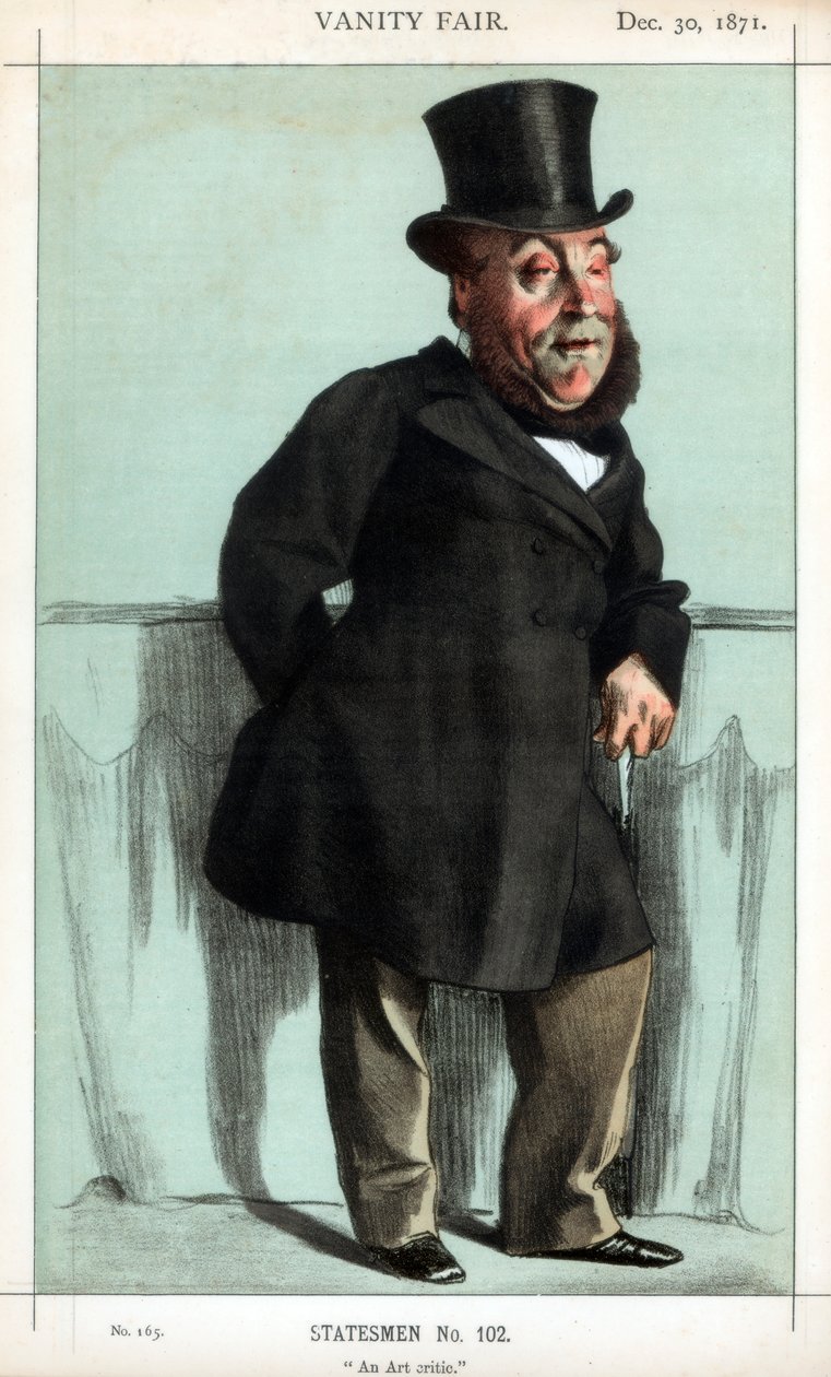 En kunstkritiker, 1871. av James Jacques Joseph Tissot