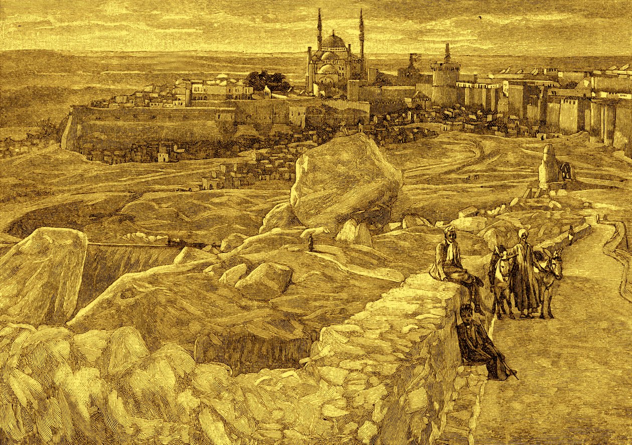Kairos citadell. - Bibelen av James Jacques Joseph Tissot