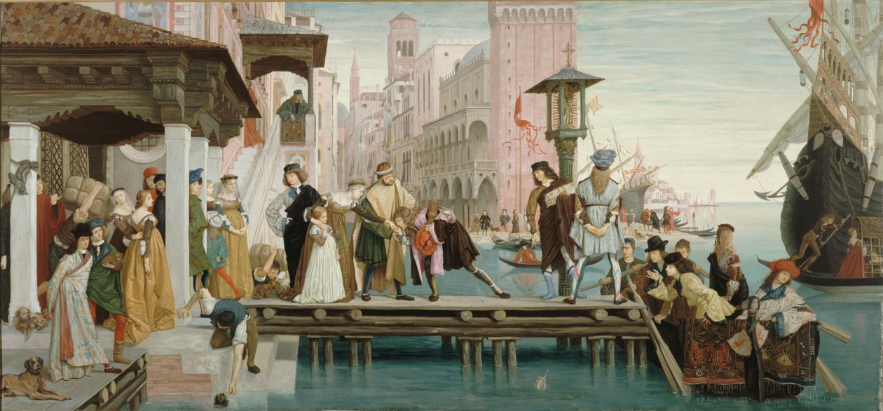 Den fortapte sønns avgang av James Jacques Joseph Tissot