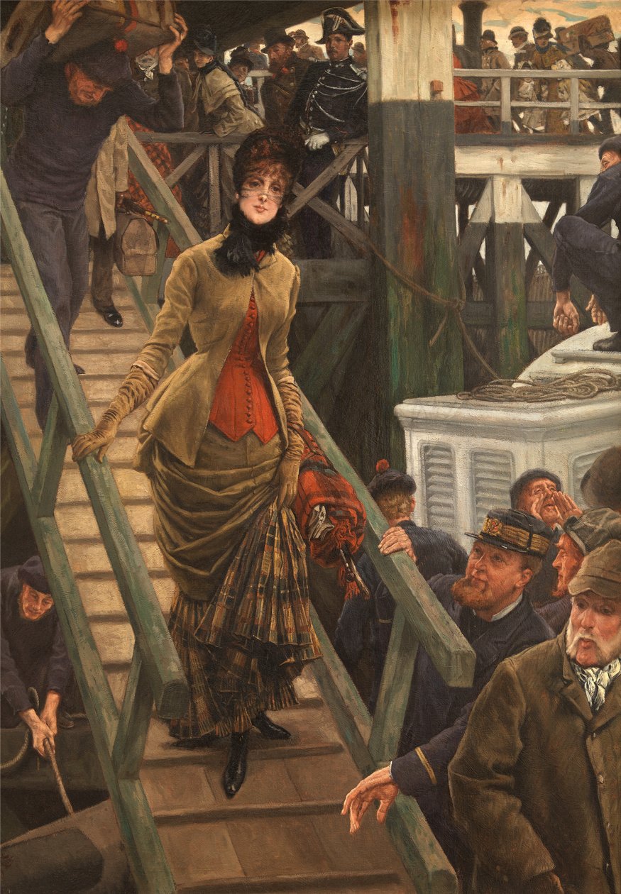 Innskipning i Calais av James Jacques Joseph Tissot
