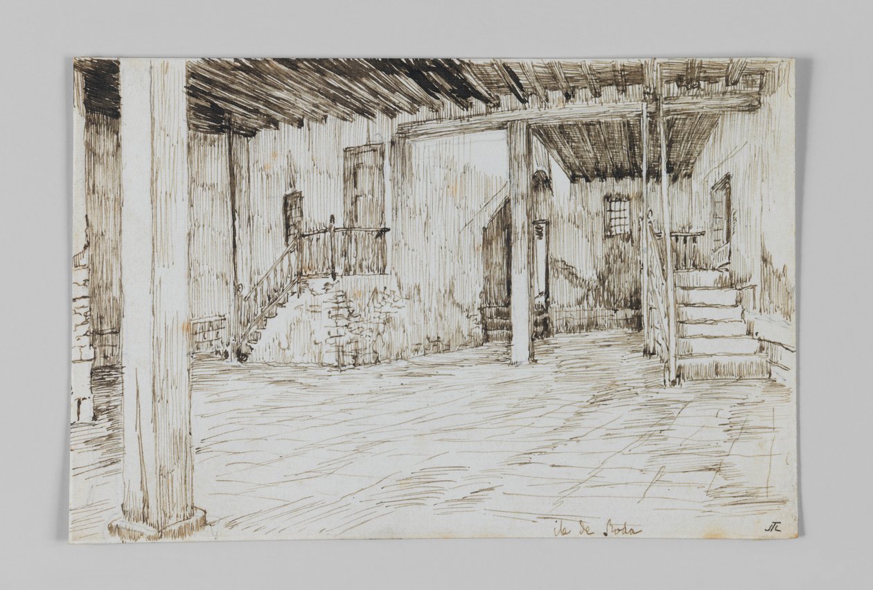På øya Rhoda, Kairo, illustrasjon fra Vår Herre Jesu Kristi liv av James Jacques Joseph Tissot