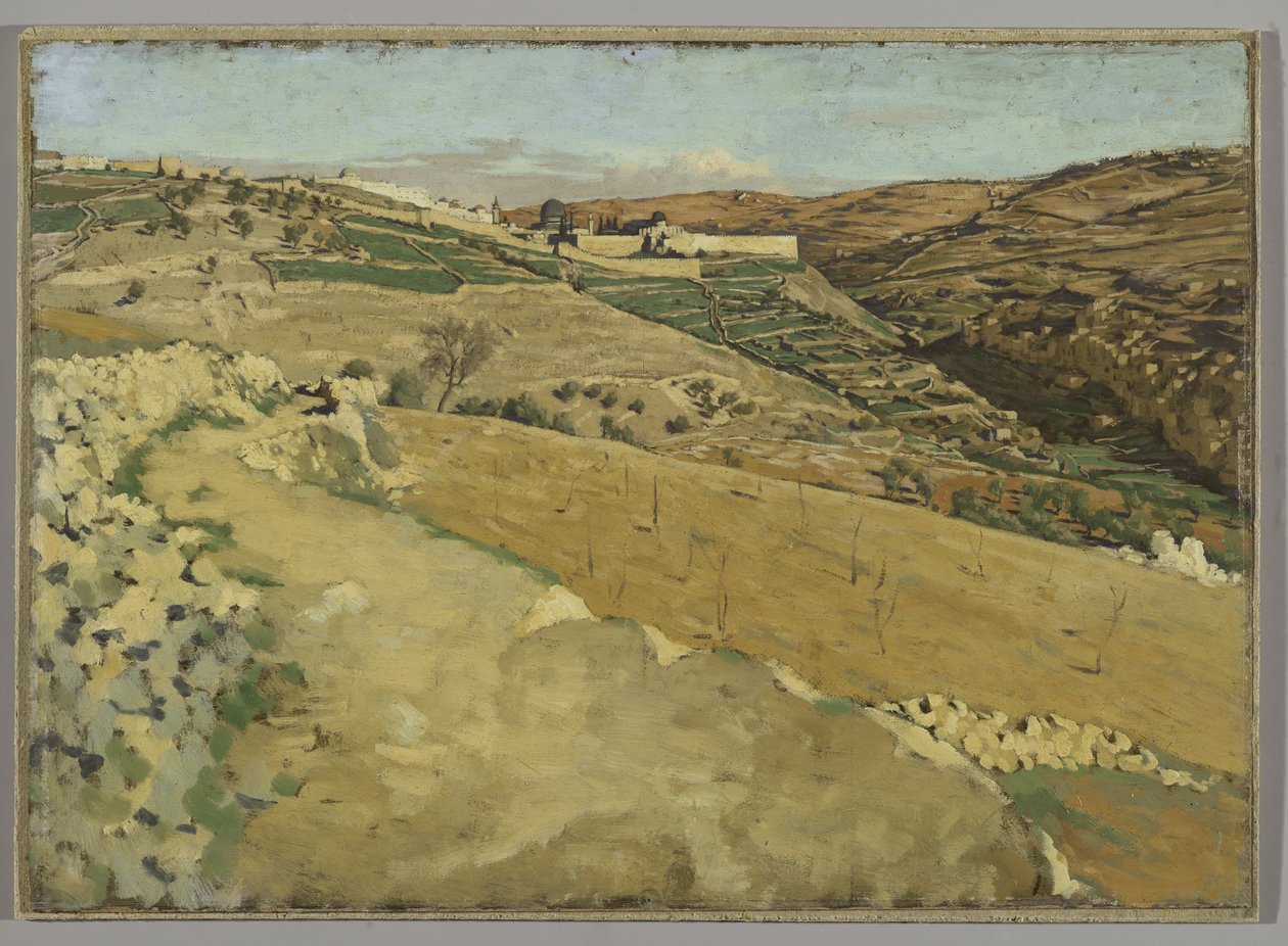 Jerusalem og Siloam, South Side, illustrasjon fra 