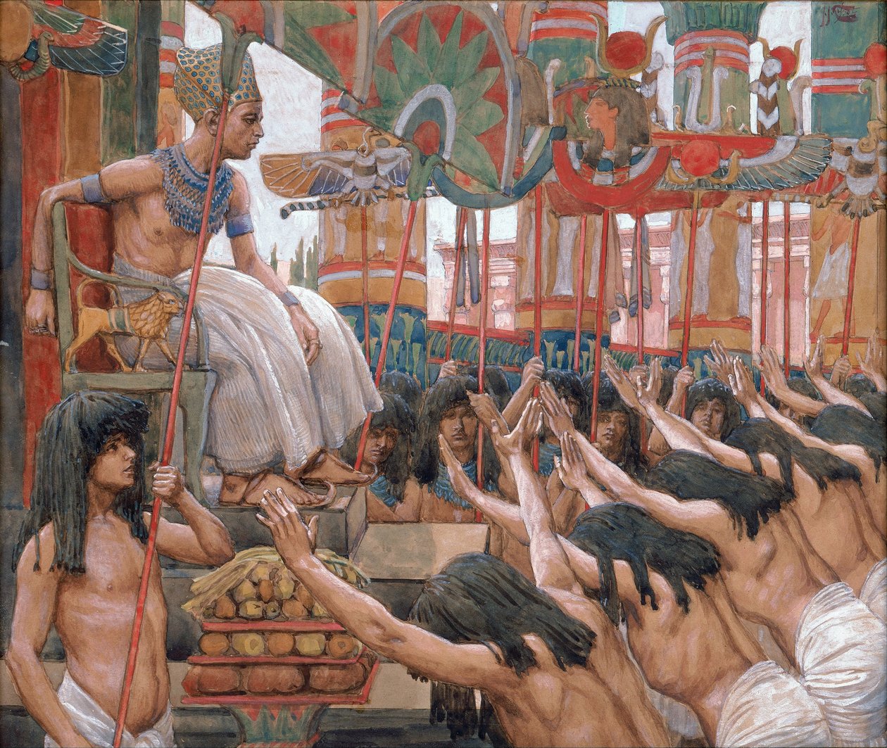 Joseph i Egypt - Tissot, James Jacques Joseph av James Jacques Joseph Tissot
