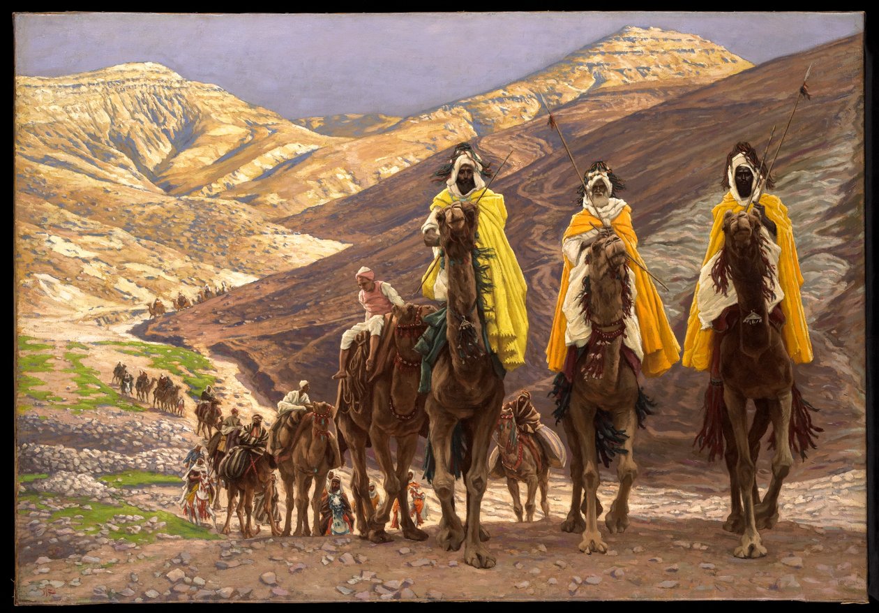 Magienes reise, ca. 1894 av James Jacques Joseph Tissot