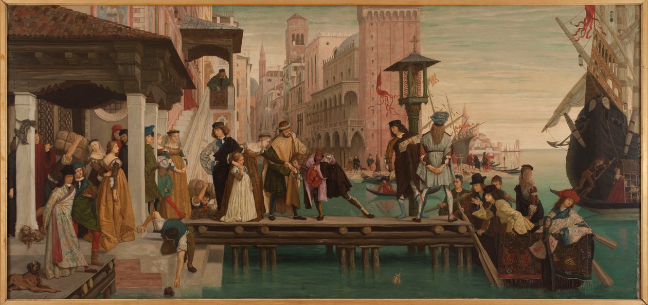 Den fortapte sønnens avreise av James Jacques Joseph Tissot
