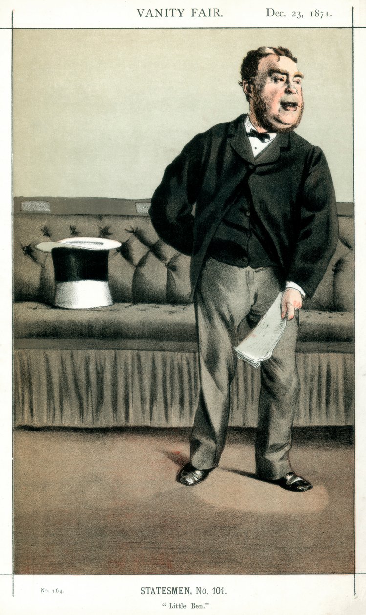 Little Ben, George Cavendish-Bentinck, britisk politiker, 1871. av James Jacques Joseph Tissot
