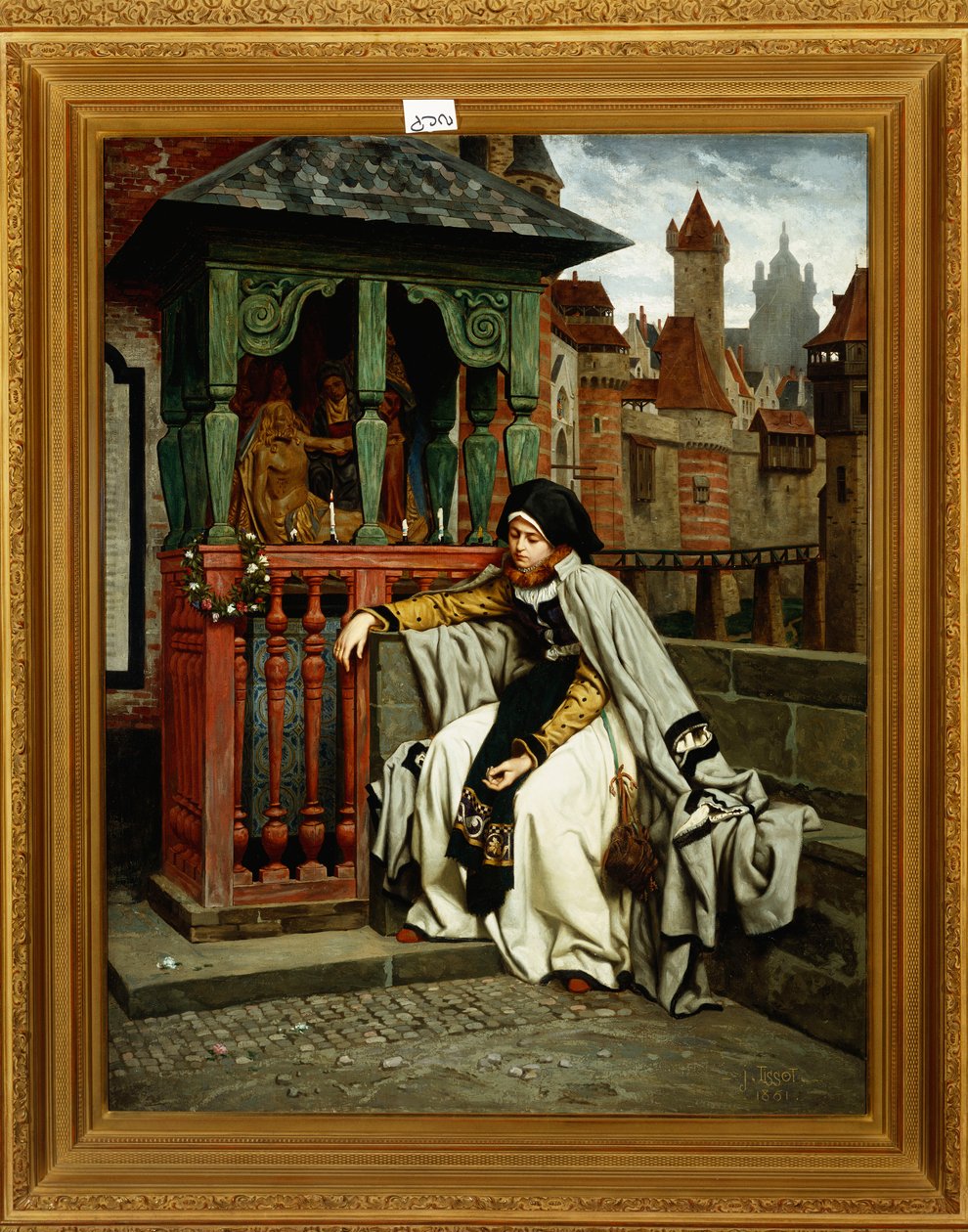 Marguerite ved vollene, 1861 av James Jacques Joseph Tissot