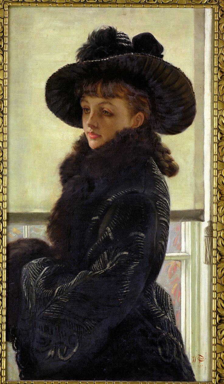 Mavourneen, Portrett av Kathleen Newton, 1877 av James Jacques Joseph Tissot