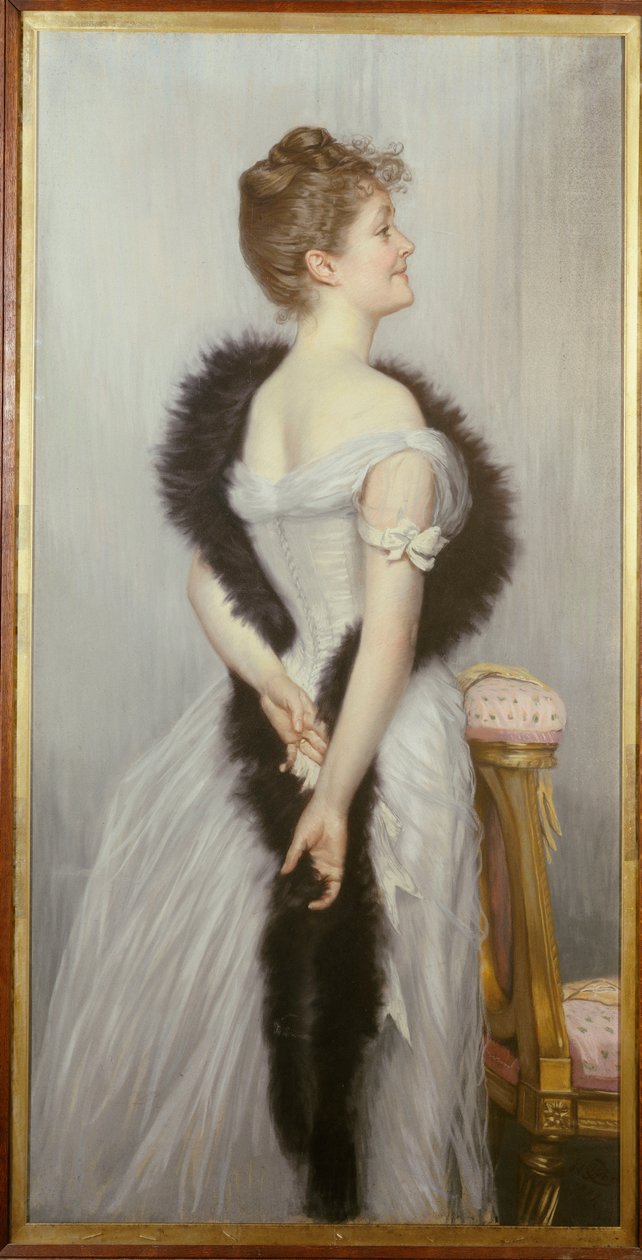 Portrett av Vicomtesse de Montmorand, 1889 av James Jacques Joseph Tissot
