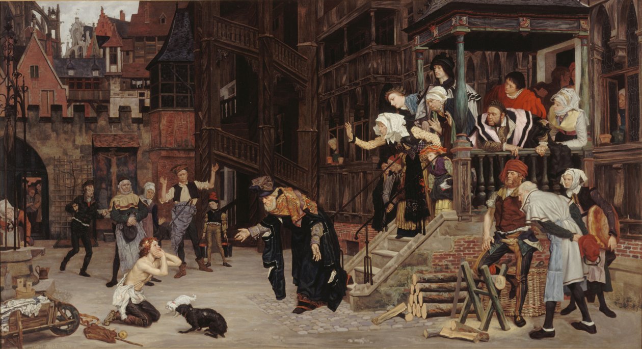 Return of the Prodigal Son av James Jacques Joseph Tissot