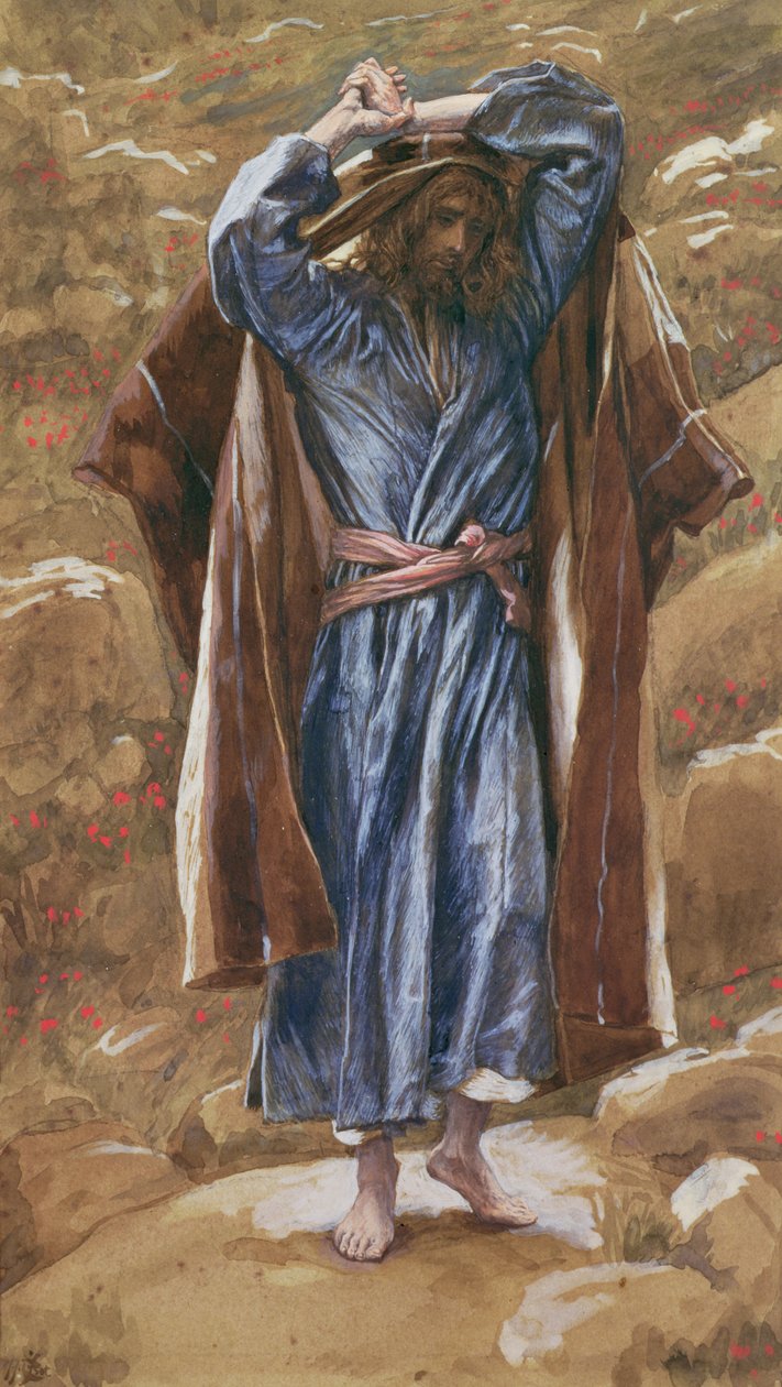 St. Philip, illustrasjon til The Life of Christ, ca. 1886-96 (gouache på papp) av James Jacques Joseph Tissot