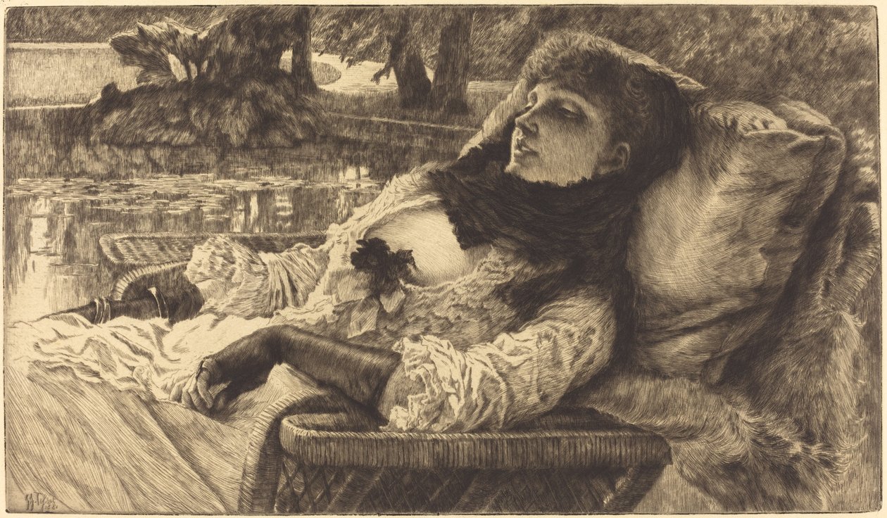 Sommerkveld av James Jacques Joseph Tissot