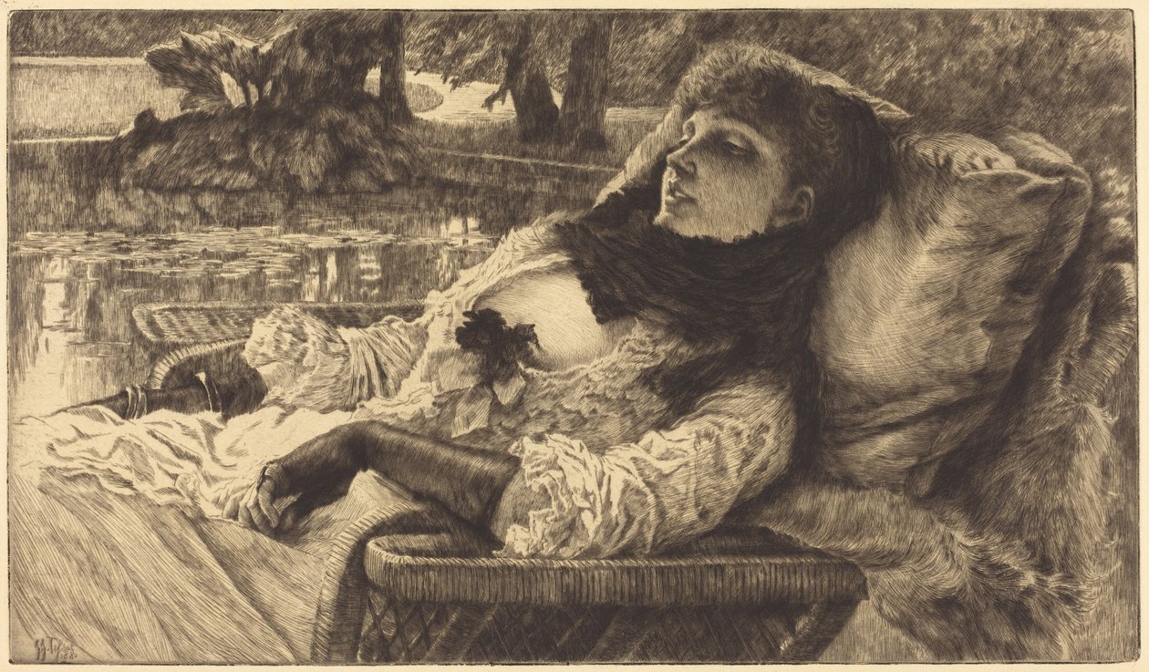 Sommerkveld av James Jacques Joseph Tissot