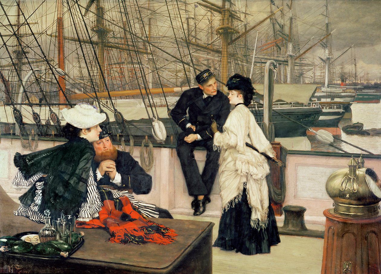 Kapteinen og styrmannen, 1873 av James Jacques Joseph Tissot
