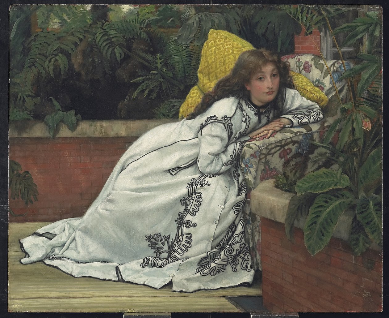 The Convalescent, 1872 av James Jacques Joseph Tissot