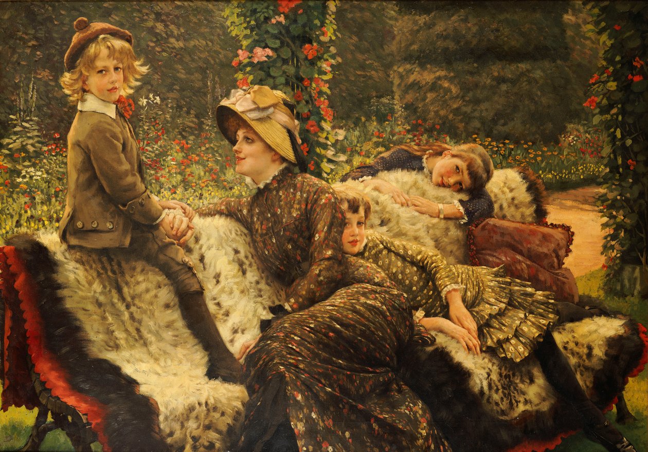Hagebenken, 1882 av James Jacques Joseph Tissot
