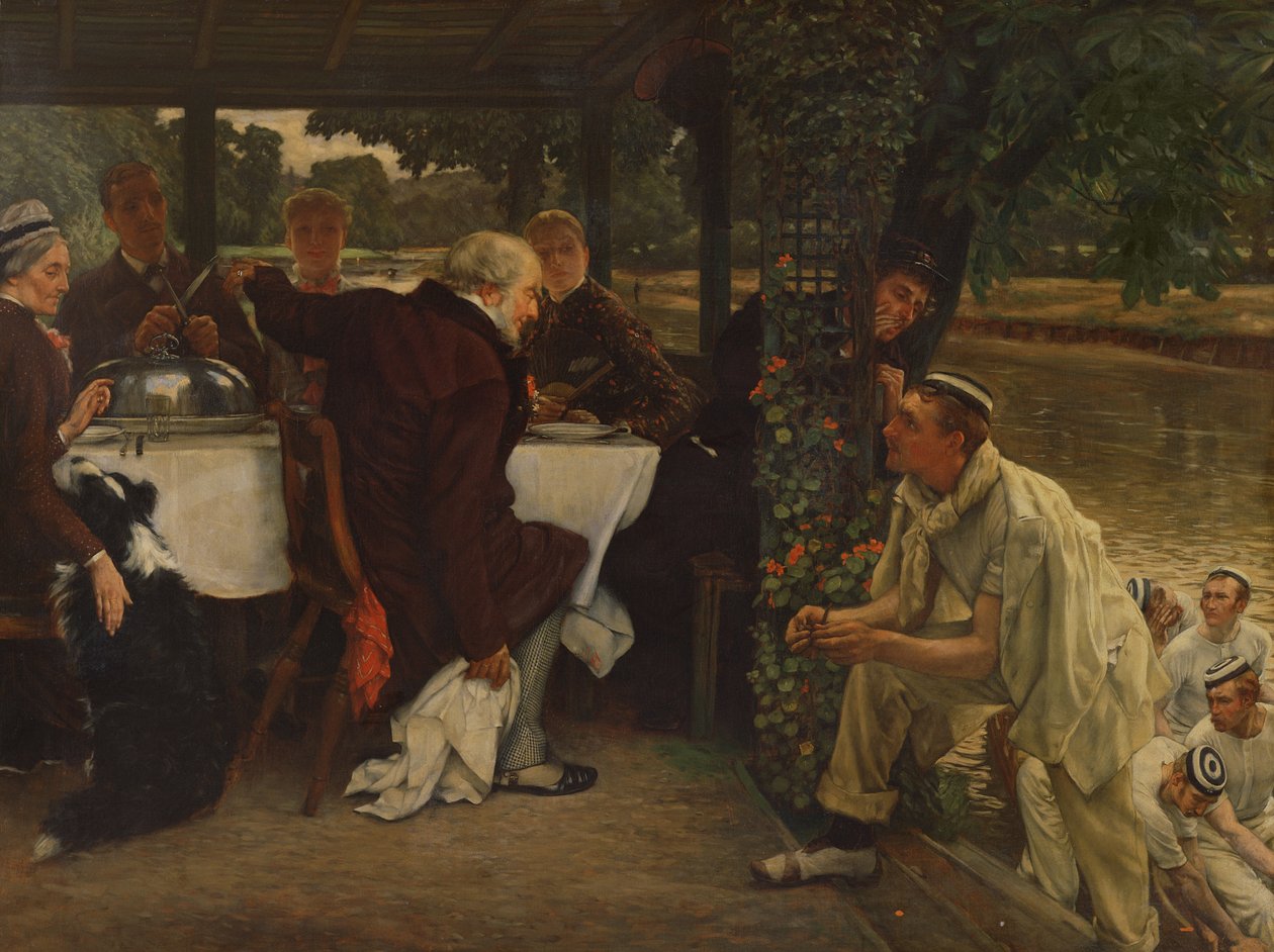 The Prodigal Son in Modern Life: The Fatted Calf, 1880 av James Jacques Joseph Tissot