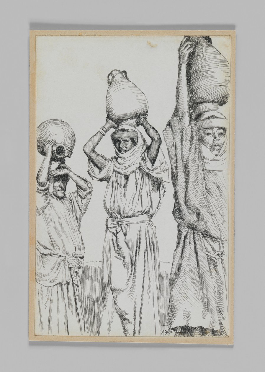Kvinner i Galilea, illustrasjon fra Vår Herre Jesu Kristi liv av James Jacques Joseph Tissot