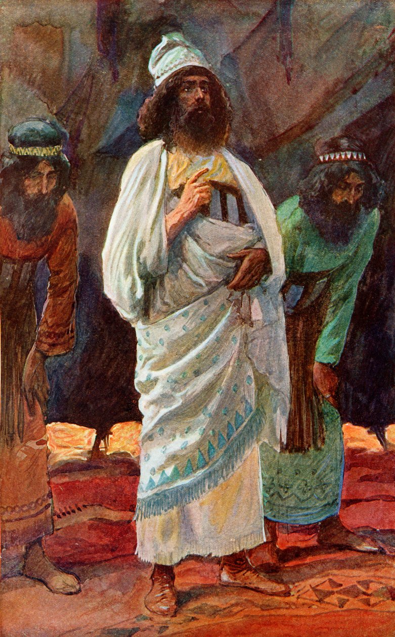 Chiefs of the Army av J James Tissot - Bibelen av James Jacques Joseph after Tissot