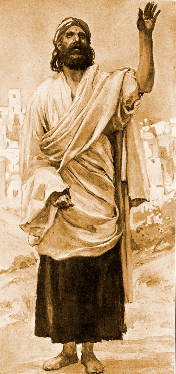 Hosea av J James Tissot - Bibelen av James Jacques Joseph after Tissot