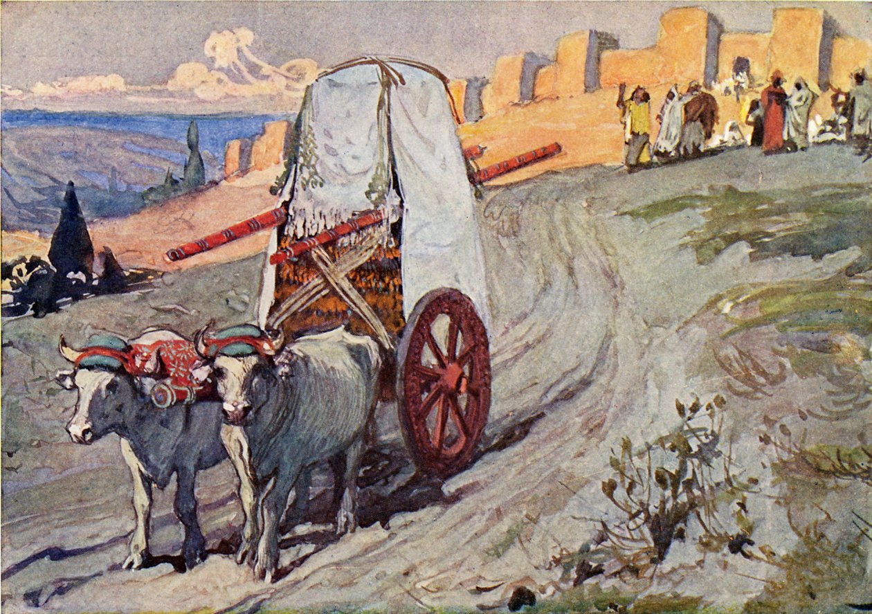 Arken sendt bort av J James Tissot - Bibelen av James Jacques Joseph after Tissot