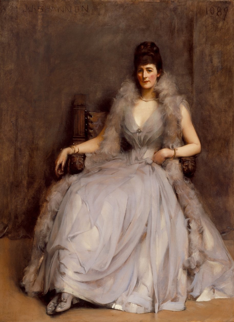 Portrett av Cecilia Tower, 1889 av James Jebusa Shannon