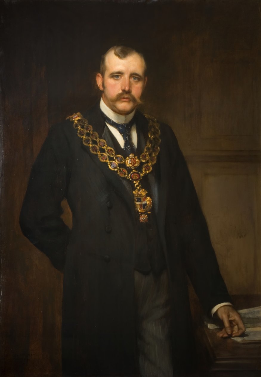 Portrett av Sir James Smith, 1897. av James Jebusa Shannon