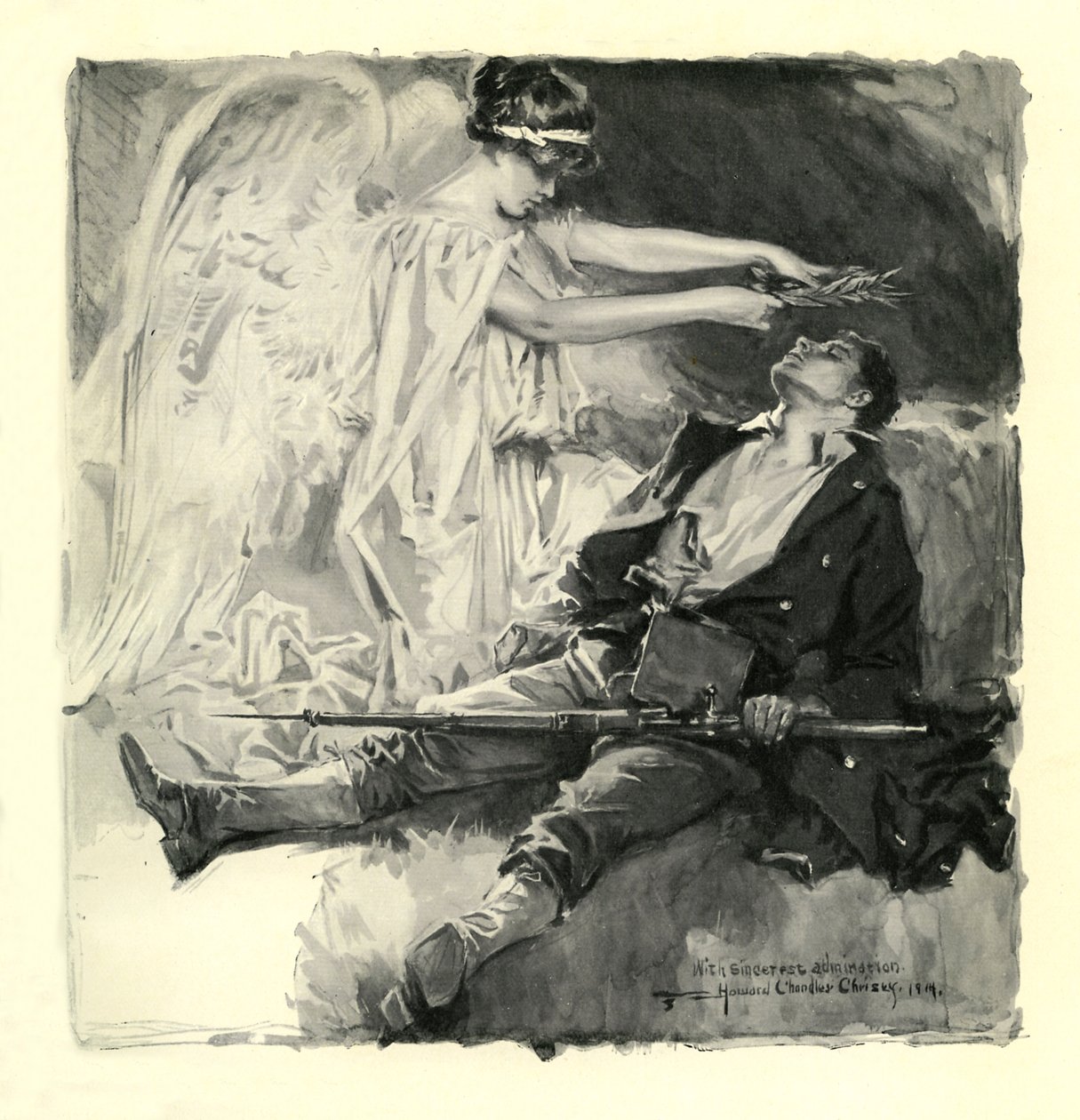St Michael av Belgia av J.J. Shannon av James Jebusa Shannon