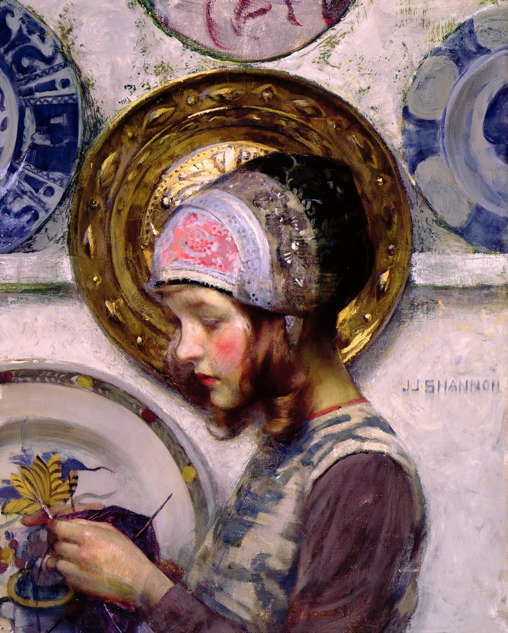 Den lilla strømpen av James Jebusa Shannon