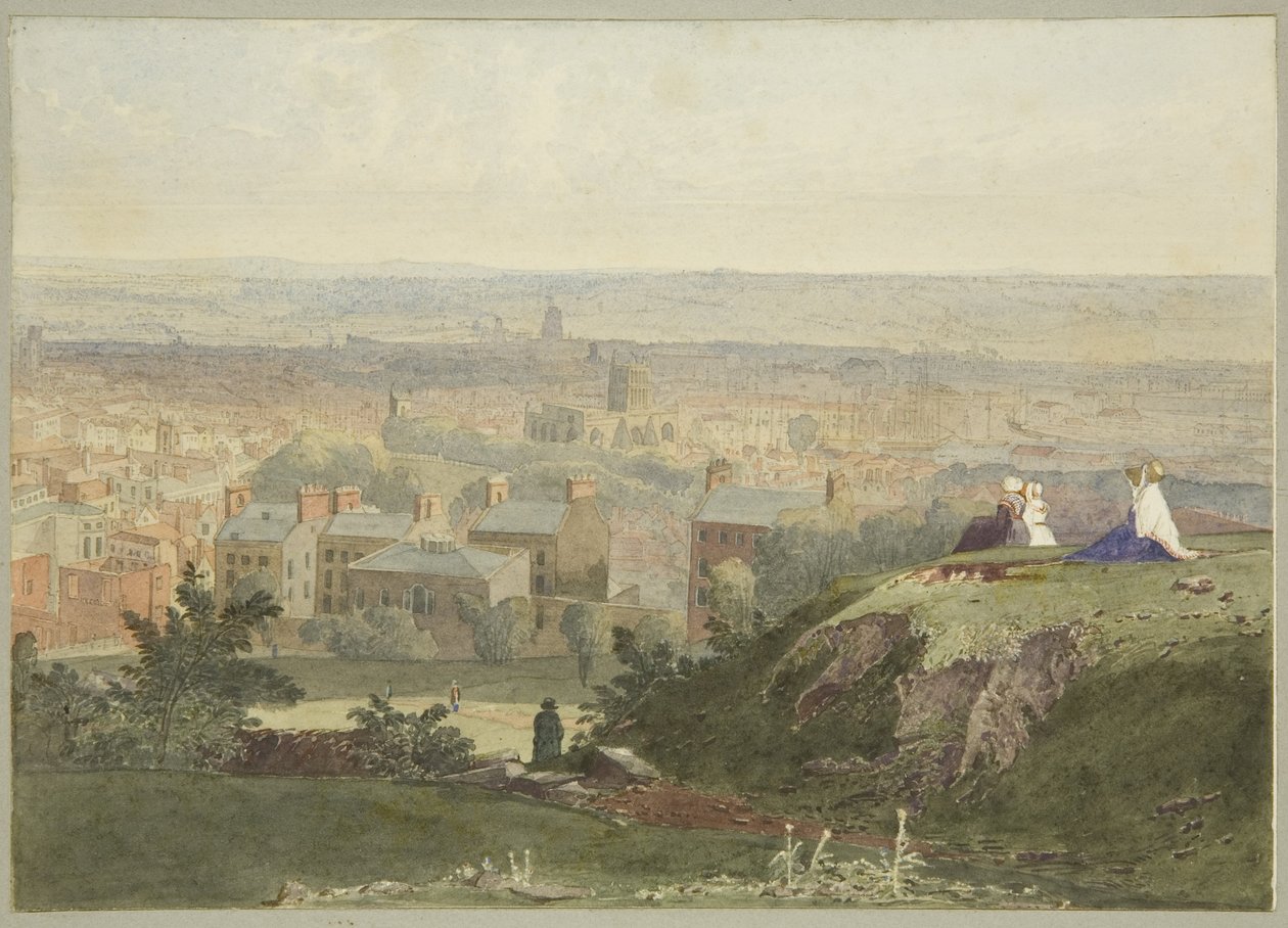 Bristol fra Brandon Hill av James Johnson