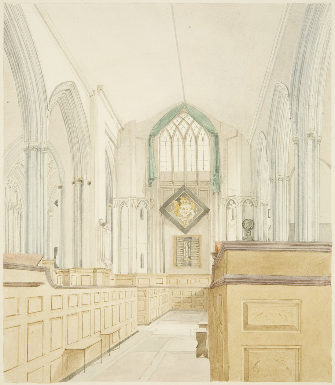 Interiør av St Werburgh