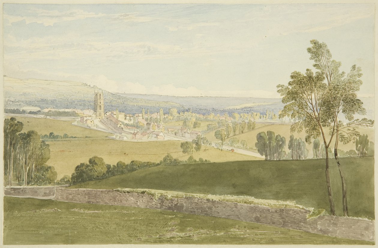 Keynsham fra Durley Hill av James Johnson