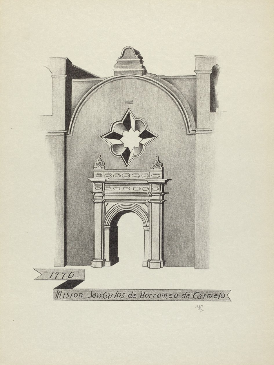 Mission San Carlos de Borromeo de Carmelo av James Jones