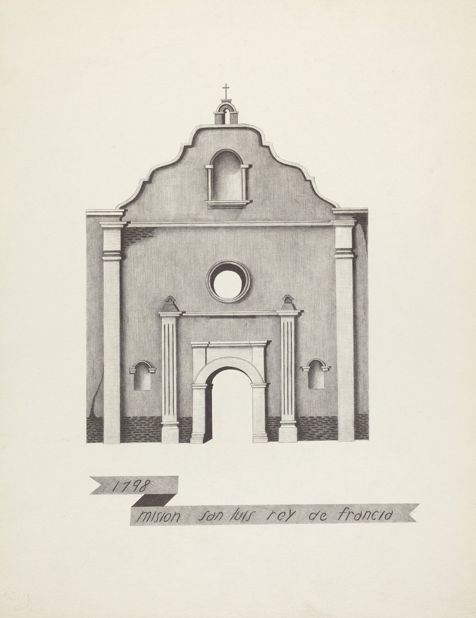 Mission San Luis Rey de Francia av James Jones