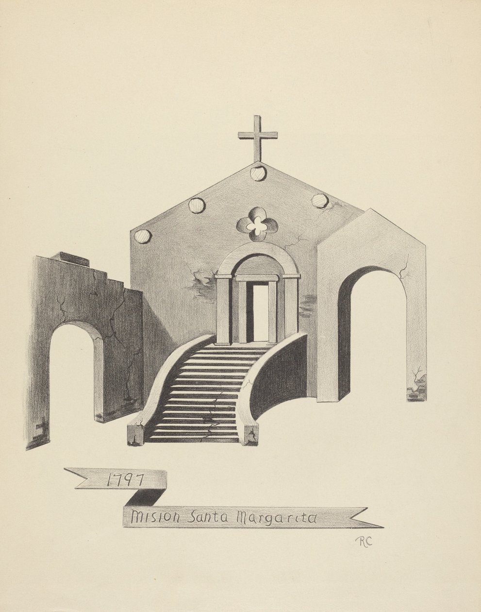 Mission Santa Margarita av James Jones