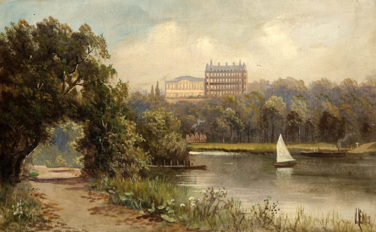 The Star and Garter fra Twickenham-banken av James Lewis