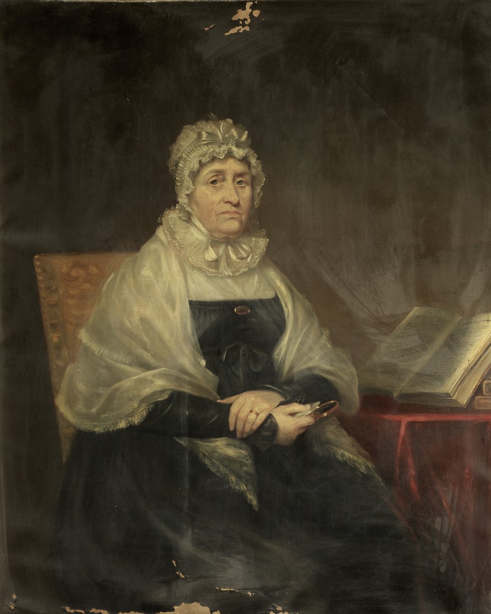 Portrett av fru Ward, ca. 1809 (olje på lerret) av James Lonsdale