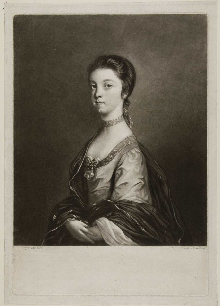 Lady Elizabeth Montagu av James MacArdell