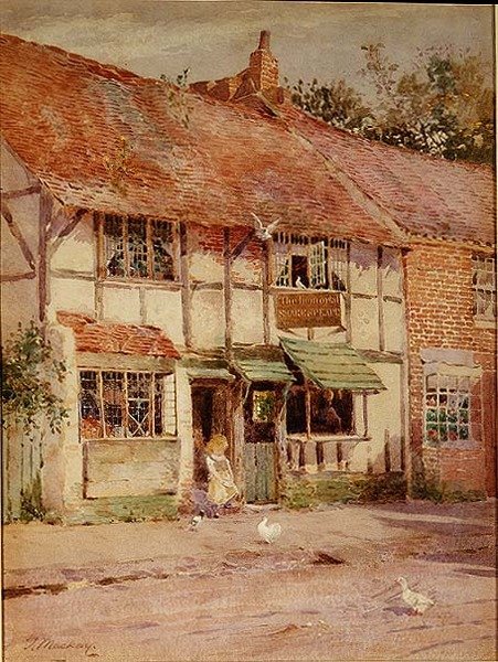 Anne Hathaways hytte, Shottery, Warwickshire av James Mackay