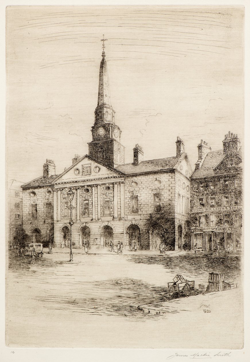 Det gamle byhuset, Dundee av James Mackie Smith
