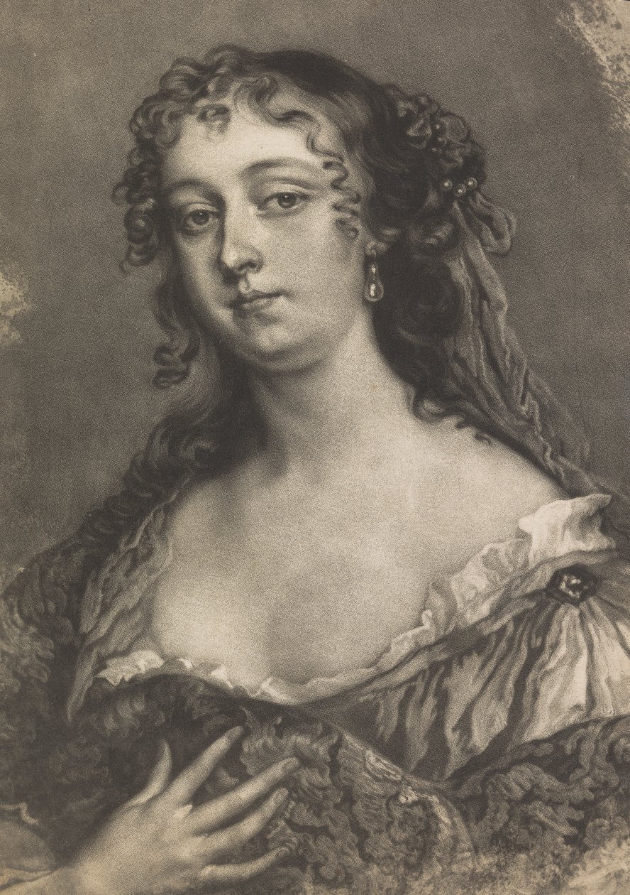 Elizabeth grevinne av Gramont av James McArdell