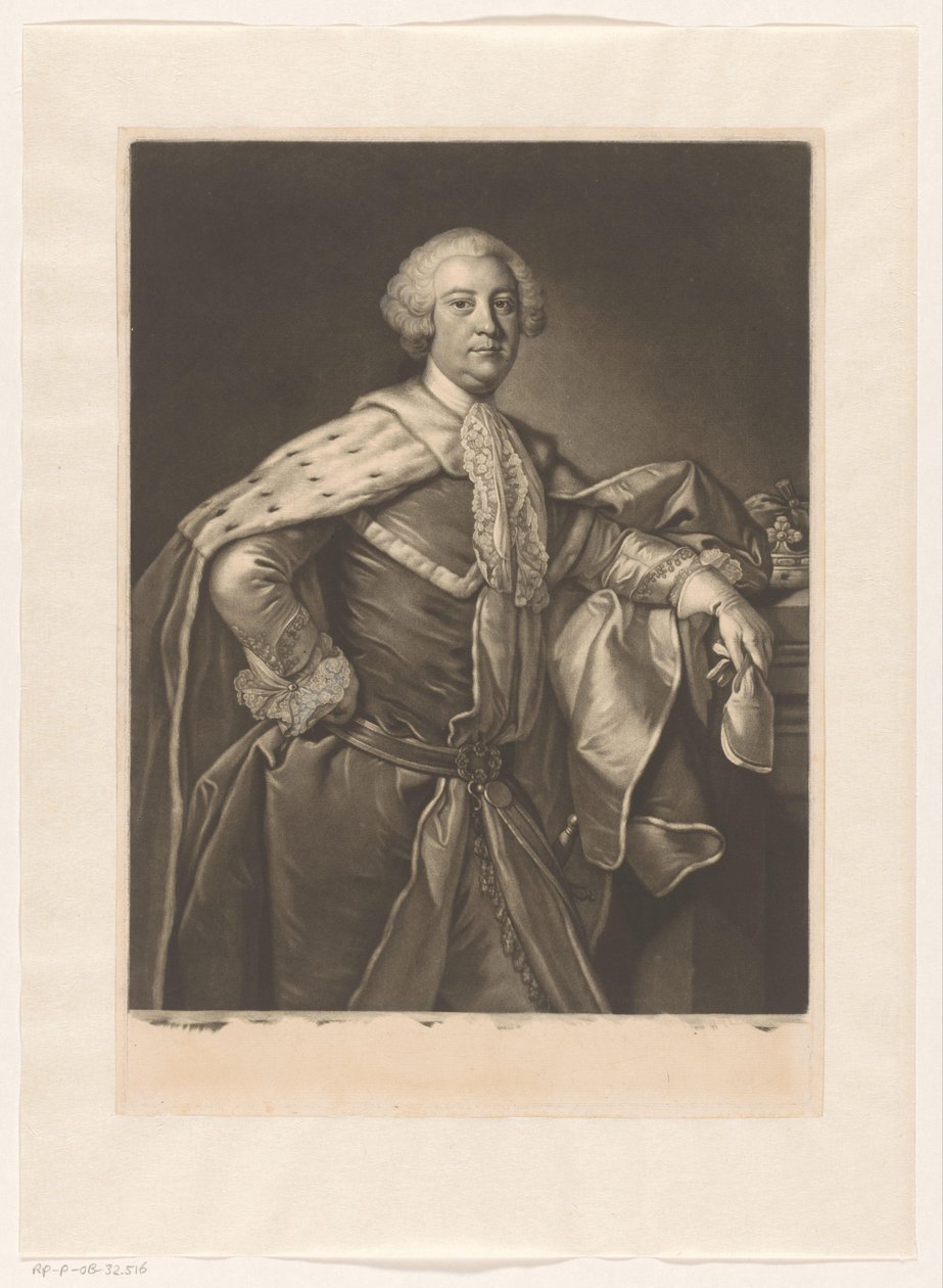 Portrett av Robert Ker av James McArdell