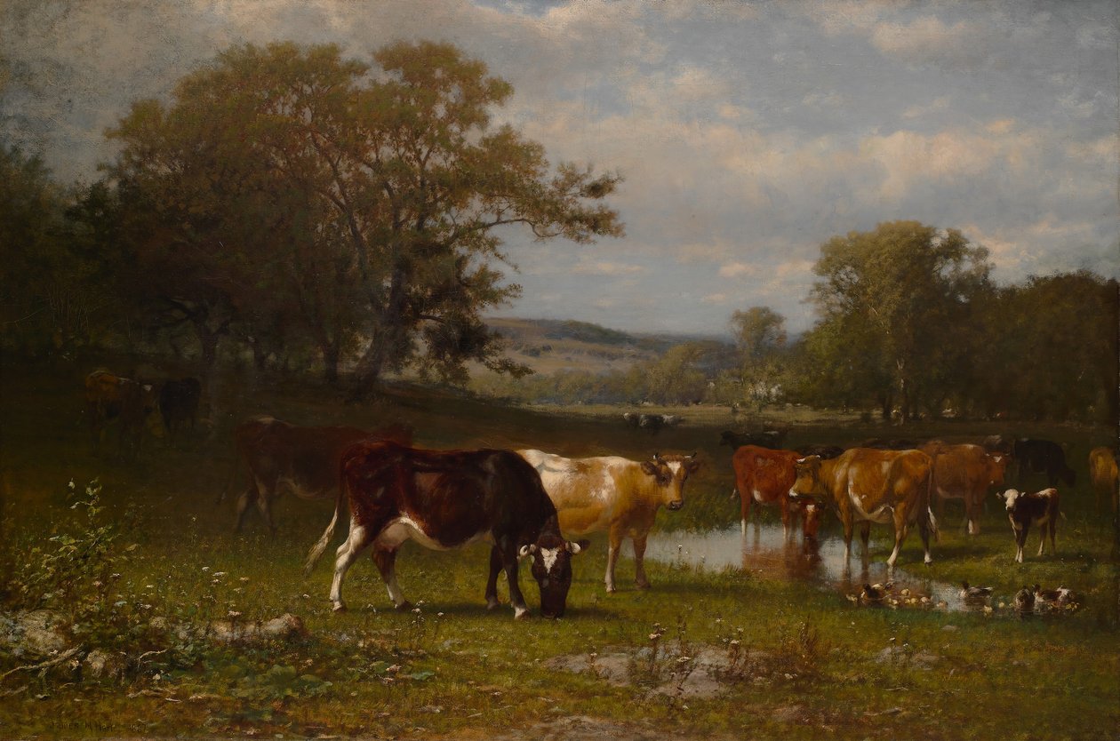 Fra Shifting Shade, 1887. av James McDougal Hart