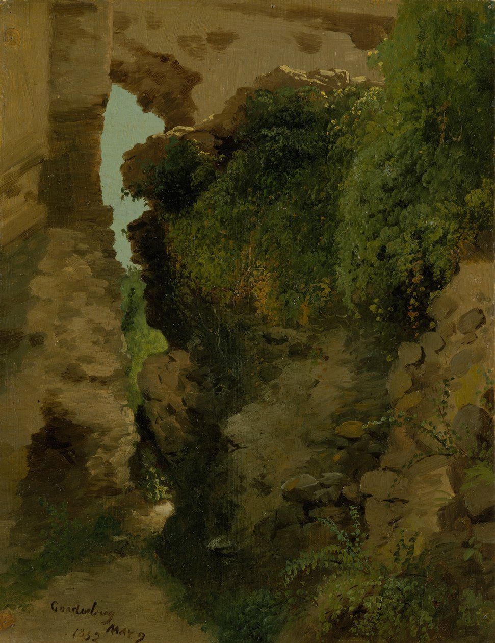Godesberg, 1852. av James McDougal Hart
