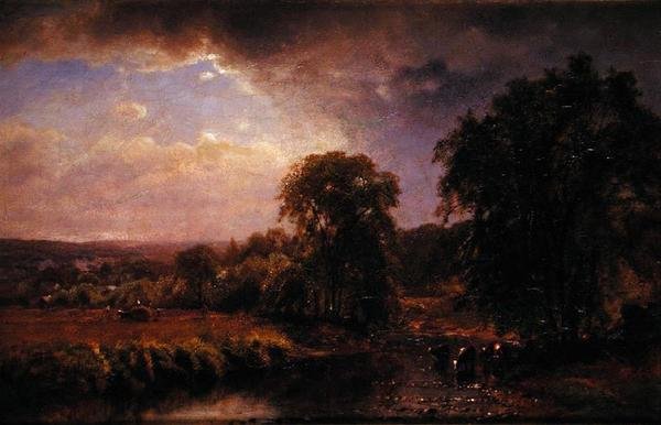 Sommerlandskap av James McDougal Hart