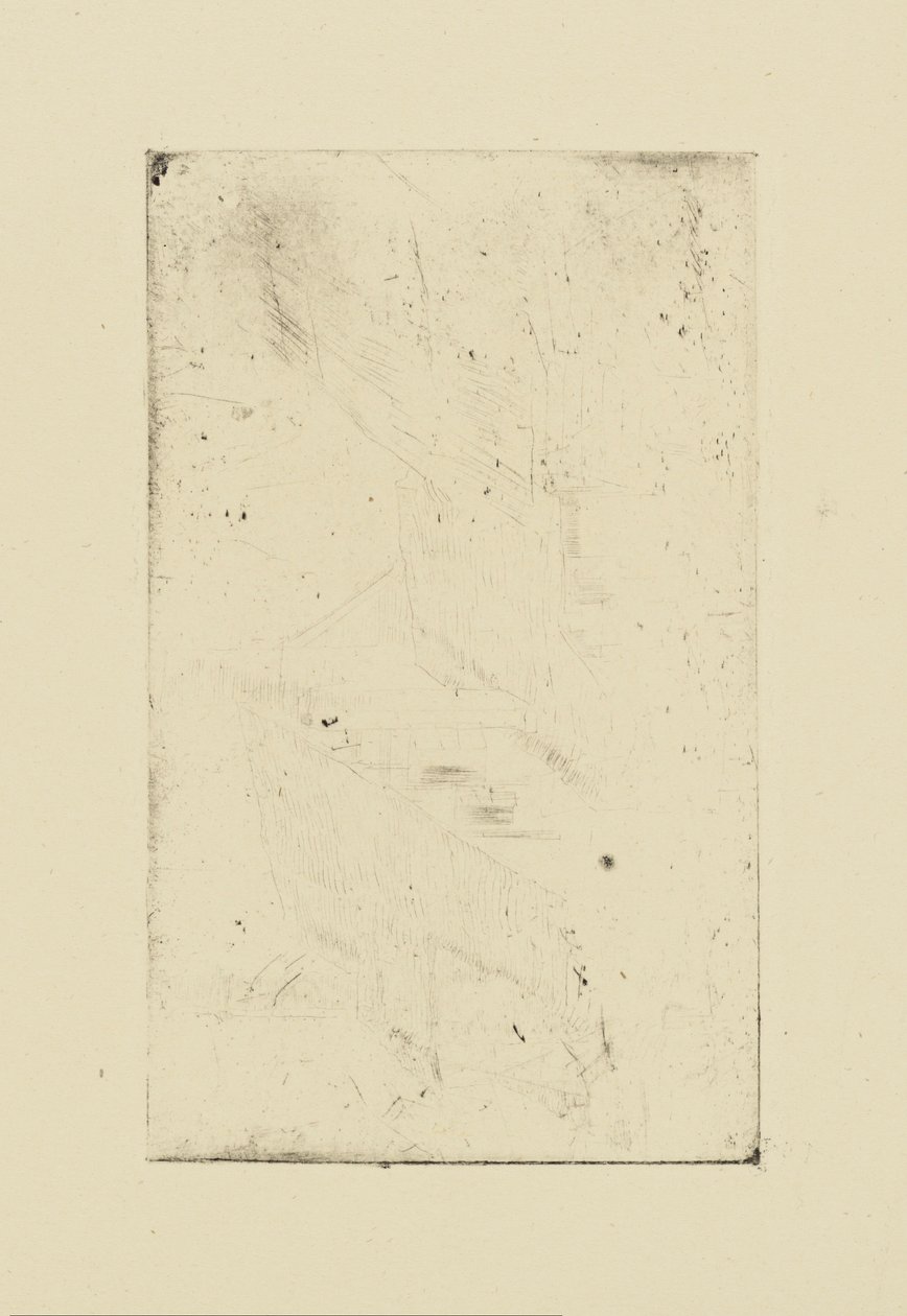 [76] Inntrykk fra kansellerte plater av Whistler - Buildings. av James Abbott McNeill Whistler